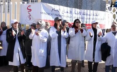 سازماندهی اعتصاب سراسری کادر درمانی در مراکش