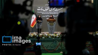  گزارش تصویری/ نشست خبری سخنگوی دولت در اراک
