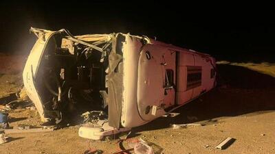 جزئیات حادثه دلخراش اتوبوس در نطنز با ۱۳ کشته