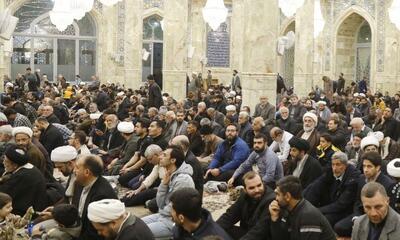  آیین بزرگداشت سالگرد ارتحال آیت‌الله گلپایگانی در قم برگزار شد