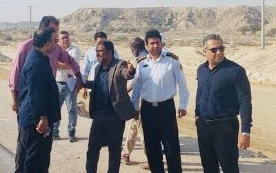  حضور میدانی بخشدار حرا در روستاها پس از هشدار قرمز