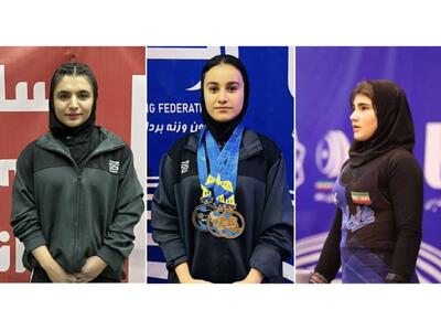  حضور پررنگ دختران خوزستانی در اردوی تیم‌ملی وزنه‌برداری