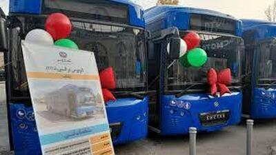  اتوبوس‌های برقی ایرانی وارد ناوگان حمل و نقل شدند