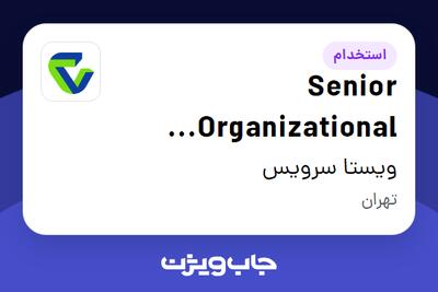 استخدام Senior Organizational Development Specialist در ویستا سرویس