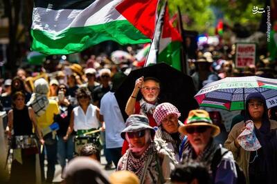  بازداشت پیرزن انگلیسی حامی فلسطین