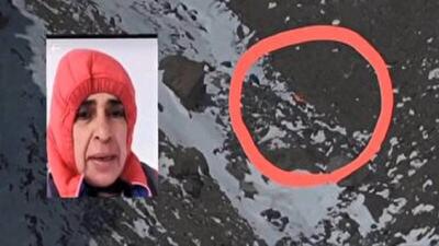 فیلم/ کشف پیکر بی جان بانوی کوهنورد