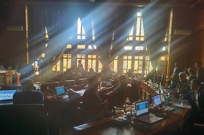 فیلم/ قطع برق در جلسه علنی شورای شهر تهران