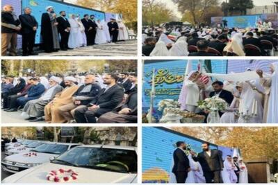 آغاز زندگی مشترک ۲۵۰ زوج دانشجو با مشارکت شهرداری منطقه ۶