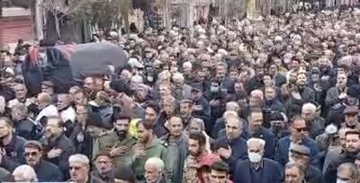  تشییع باشکوه پیکر آموزگار اخلاق در دامغان