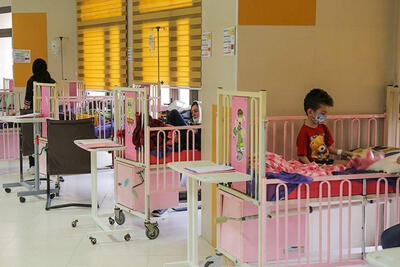 آنفلوآنزا تخت‌های مراکز کودکان را پُر کرد