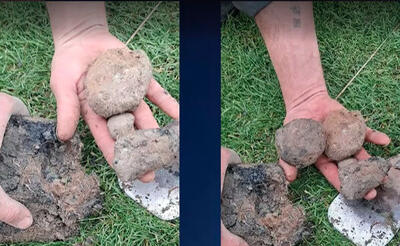 ویدیو| بازی خطرناک با سلامت بازیکن/ قلوه سنگ در چمن قلعه حسن خان! - پارس فوتبال