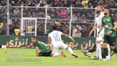 سند ویدیویی جدید خیبر در اعتراض به داوری بازی با استقلال - پارس فوتبال