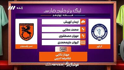 ویدیوی گل گهر برای داوری؛ دیدید ما درست می‌گفتیم؟! - پارس فوتبال