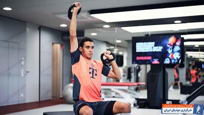 جمال موسیالا بار دیگر در تمرینات بایرن مونیخ حاضر شد