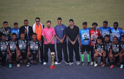 درآمدزایی عجیب مسی از سفر به هند؛ سلام و عکس بیش از ۱۱ هزار دلار - پارس فوتبال