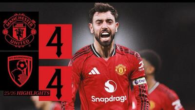 ویدیو| خلاصه بازی منچستریونایتد ۴ - ساوتهمپتون ۴/ جذاب برای بیننده، آزاردهنده برای هواداران یونایتد! - پارس فوتبال