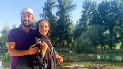  نگاهی به حلقه ازدواج زیبا و شیک دریا مرادی دشت و همسرش/ الهی به پای هم پیر بشین+عکس