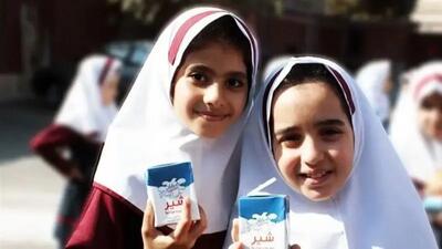 بحران بودجه در طرح شیر مدارس؛ دانش‌آموزان منتظر تصمیم نهایی