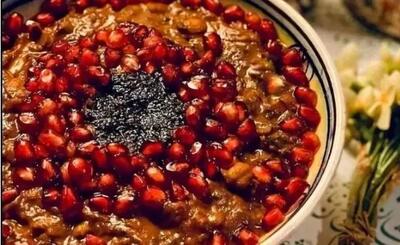  طرز تهیه آش انار تهرانی؛ غذای ویژه شب یلدا