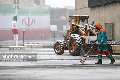  آماده‌باش بیش از ۵۹۴ دستگاه ماشین‌آلات و ۶۵۰۰ نیروی خدمات شهری برای بارش ۱۵ سانتی‌متری برف در مشهد