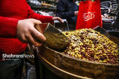 قیمت آجیل و خشکبار شب یلدای ۱۴۰۴ در مشهد اعلام شد | افزایش ۸۰ درصدی نسبت به شب یلدای سال گذشته 
