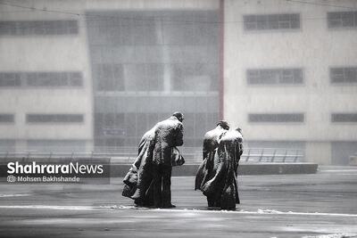 پیش بینی وضعیت بارش برف و باران در مشهد و خراسان رضوی (هفته آخر آذرماه ۱۴۰۴)