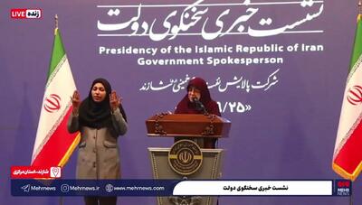 سخنگوی دولت: نظر دولت درباره موضوع مهریه صراحتاً مخالف است + ویدئو