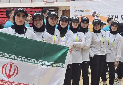  پیروزی بانوان رولبال ایران و صعود به یک چهارم نهایی