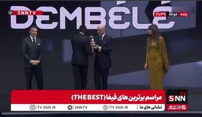  عثمان دمبله برترین بازیکن مرد جهان شد