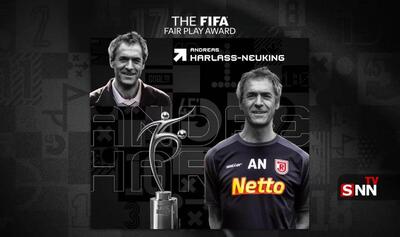 پزشک آلمانی برنده جایزه بازی جوانمردانه فیفا شد