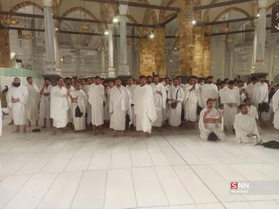 حضور کاروان‌های دانشجویی در مکه مکرمه  +فیلم