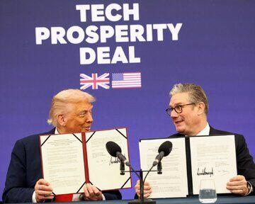 تشدید اختلاف واشنگتن- لندن| آمریکا توافق ۳۱ میلیارد پوندی با انگلیس را تعلیق کرد