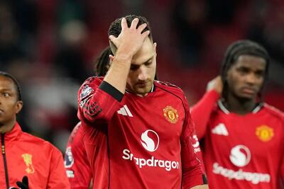 منچستریونایتد سومین تیم ضعیف لیگ برتر، از لحاظ حفظ برتری پس از جلو افتادن از حریفان