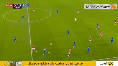 کامبک تکمیل شد؛ گل ماتئوس کونیا به بورنموث (منچستریونایتد 4-3 بورنموث)