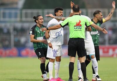 90 دقیقه جنجال و سوت‌های بحث‌برانگیز/ خیبر از داور‌ بازی با استقلال شکایت می‌کند - تسنیم