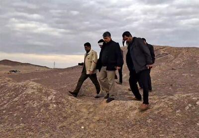 بازدید فرمانده انتظامی استان کرمان از محل حادثه تروریستی شب گذشته فهرج - تسنیم