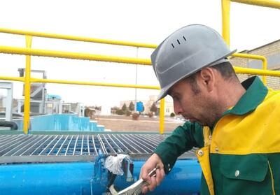 فعالیت‌های شبانه روزی در تصفیه‌خانه آشخانه؛ واحد دانه‌گیر دوباره فعال شد - تسنیم