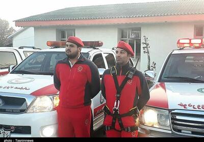 آماده‌باش نیروی عملیاتی هلال‌احمر هرمزگان در پی بارندگی‌ها - تسنیم