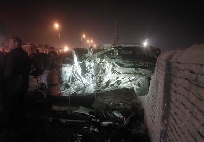 تصادف شدید در جاده ملایر و مصدومیت 3 نفر - تسنیم