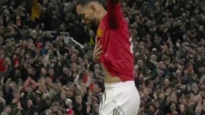 گل چهارم منچستریونایتد به بورنموث (کونیا)