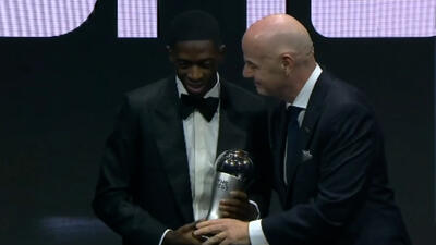 عثمان دمبله؛ بهترین بازیکن سال ۲۰۲۵ از سوی فیفا