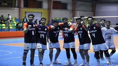  لیگ یک والیبال کشور در قرق نمایندگان مازندران + فیلم