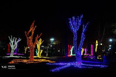  جشنواره نور پایتخت در بوستان ملت