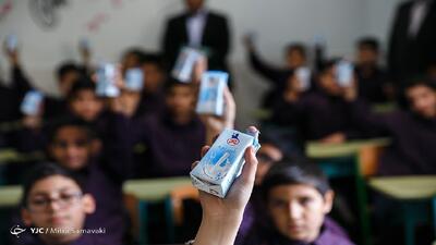  توزیع شیرمدارس به کجا رسید؟