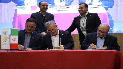  امضای تفاهم نامه همکاری استقرار کشاورزی هوشمند و دانش بنیان در شرکت ملی پارس