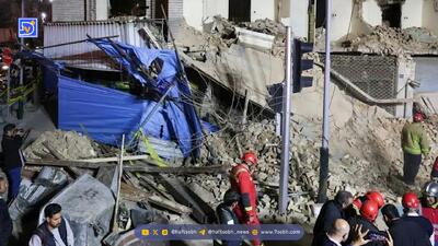 ریزش آوار در یافت‌آباد تهران؛ 4 نفر نجات یافتند