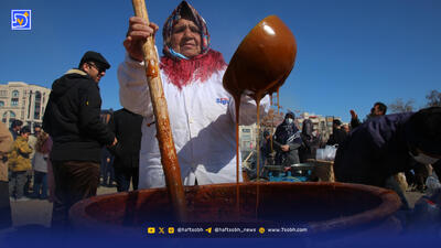 سمنوی ایران در سکوت، سمنو‌پزان تاجیکستان در جشن و شور