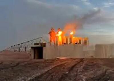 جشن نظامیان صهیونیست بر ویرانه‌های بیمارستانی در غزه