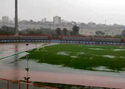 ورزشگاه فولاد هرمزگان را آب برد+عکس