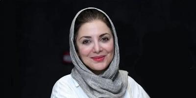 تصویری از نوزادی رویا میرعلمی بازیگر سریال شمعدونی در آغوش پدرش